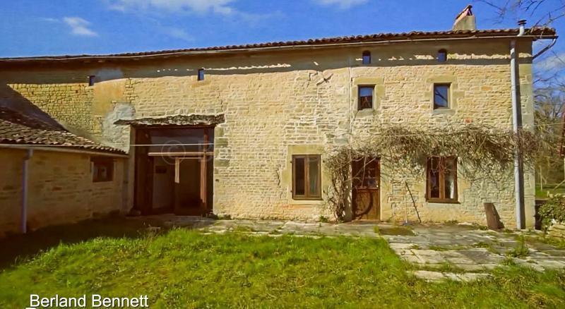Large stone house with garden