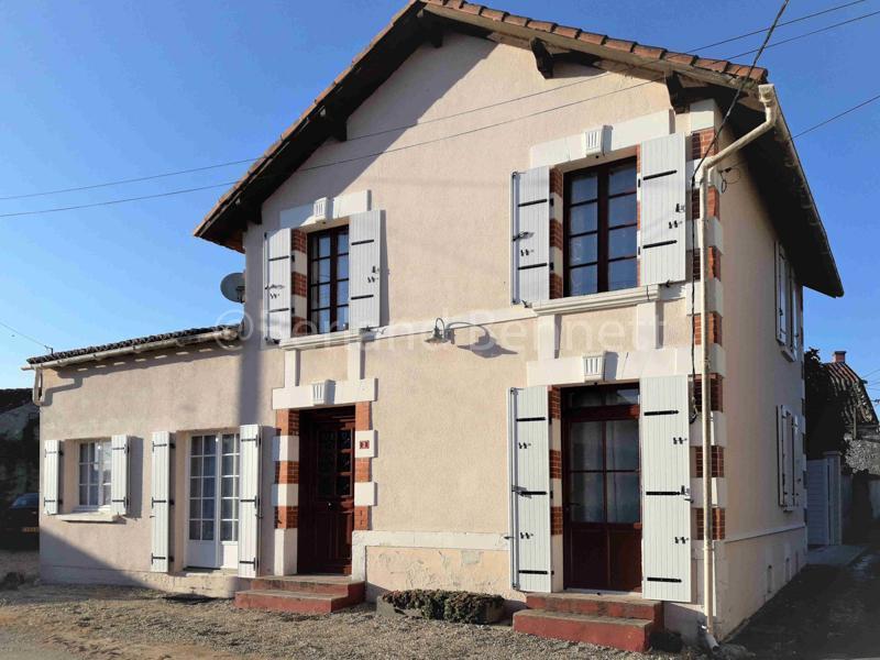 Renovated stone house with a courtyard