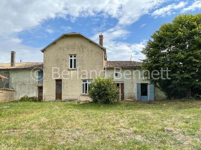 Stone village house with garden