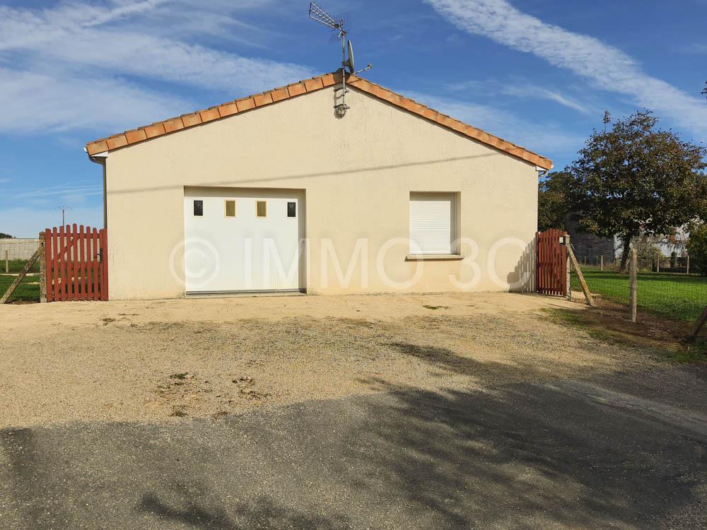 Pavillon de plain pieds avec garage