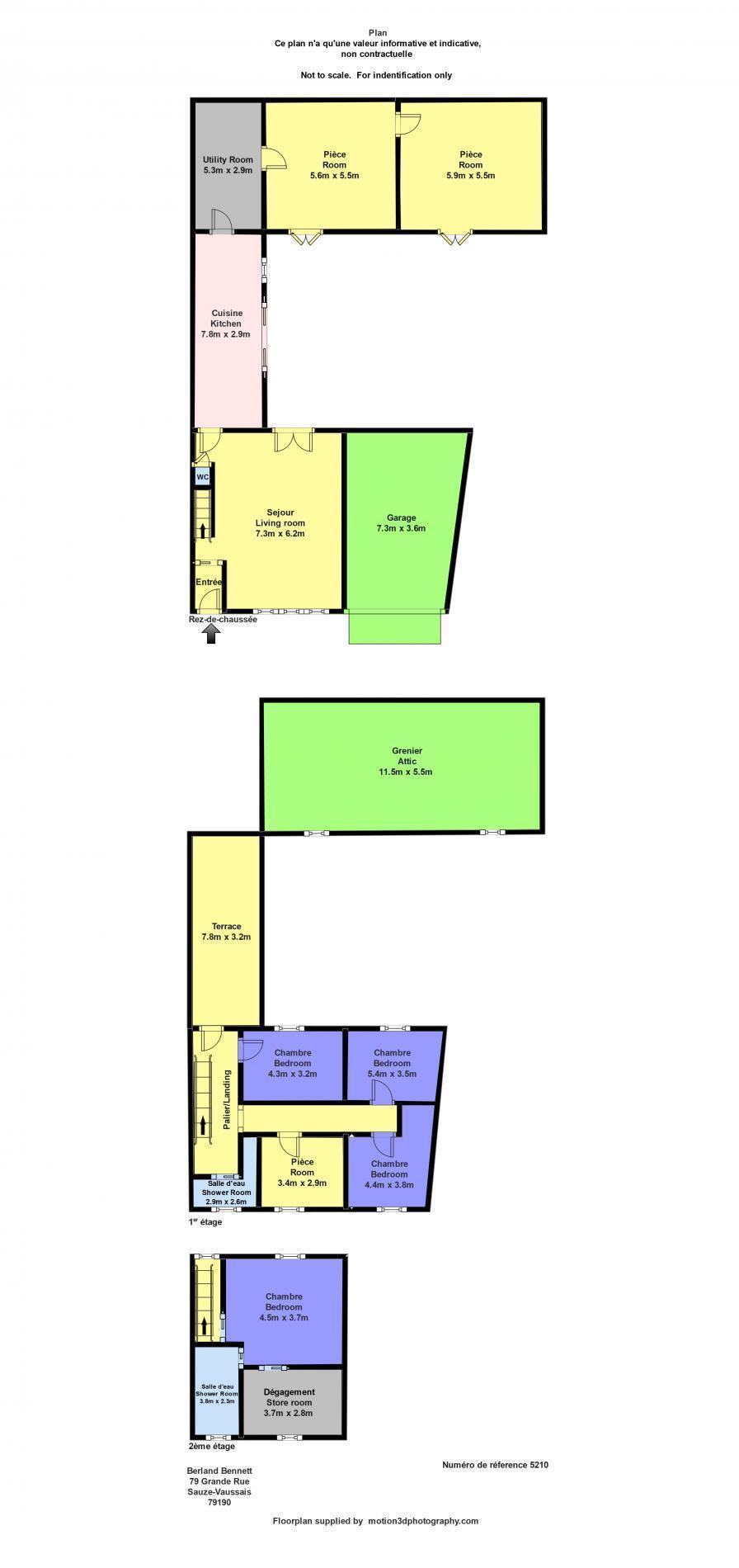 Maison de ville entièrement rénovée