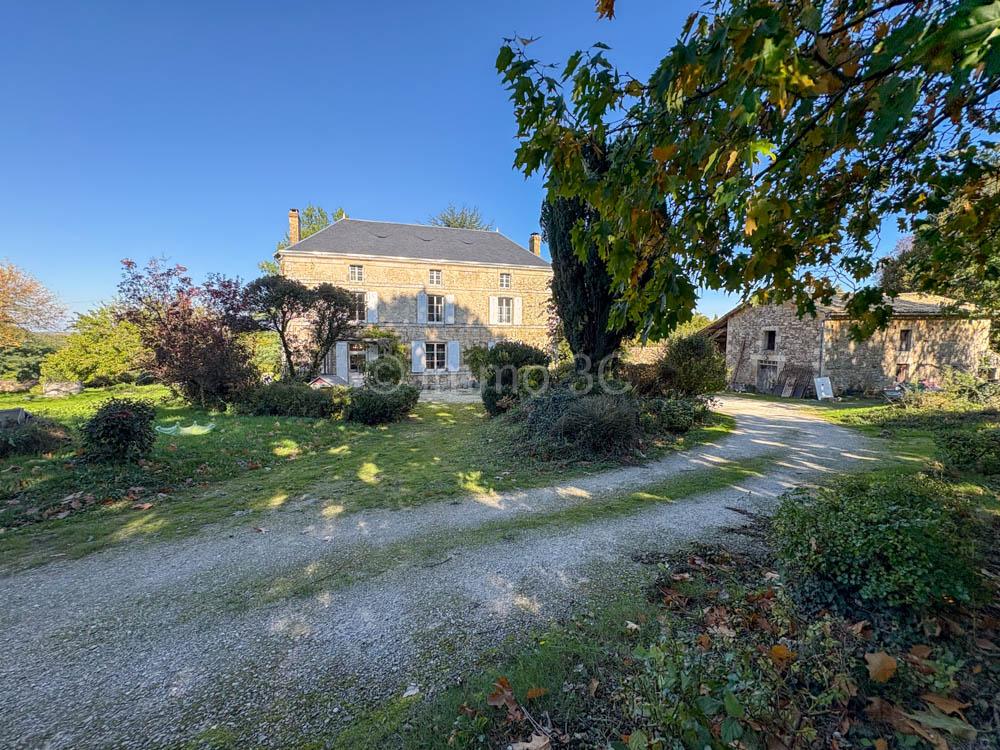 Belle maison de maître avec grand terrain
