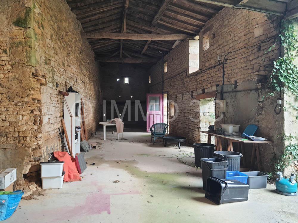 Grande maison rénovée avec dépendances et terrain