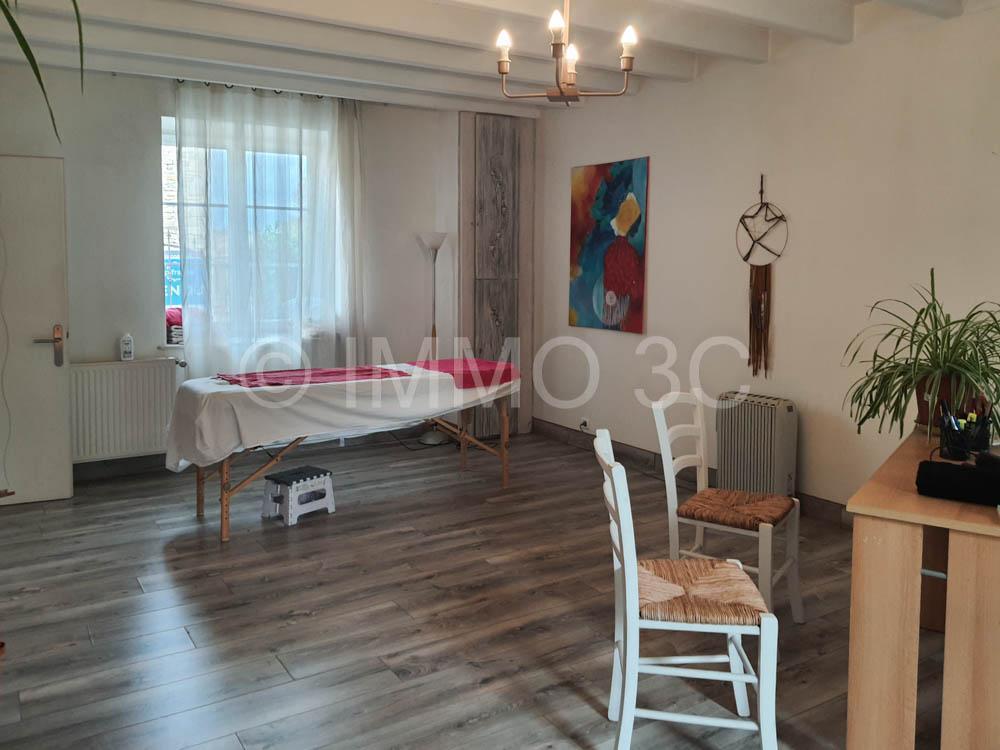 Grande maison rénovée avec dépendances et terrain