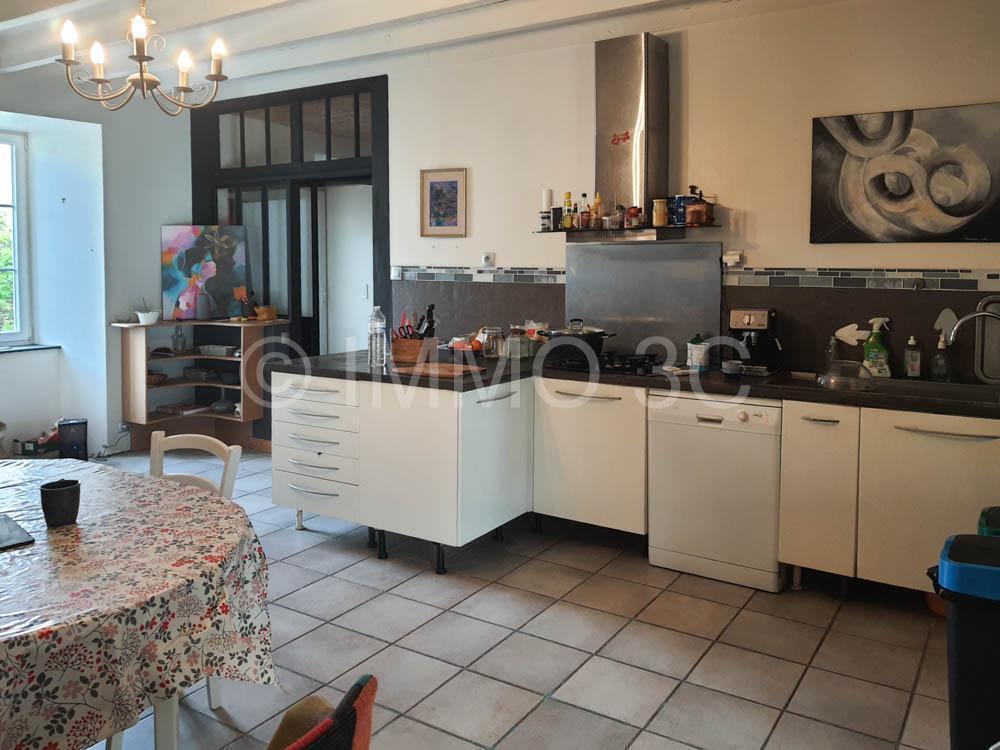 Grande maison rénovée avec dépendances et terrain